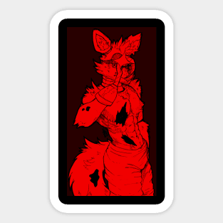 Foxy Sticker